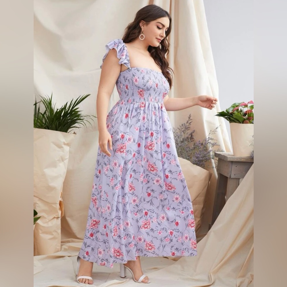 Pastel Floral Maxi